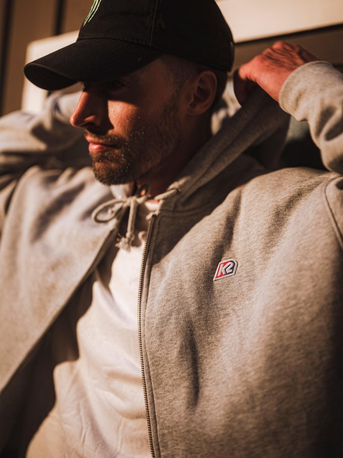 K2 Embroidered Full Zip Hoodie 2025