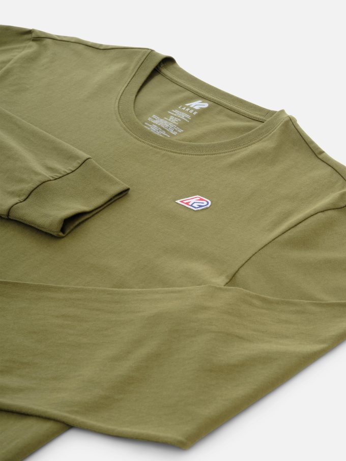 K2 Embroidered Long Sleeve T-Shirt 2025