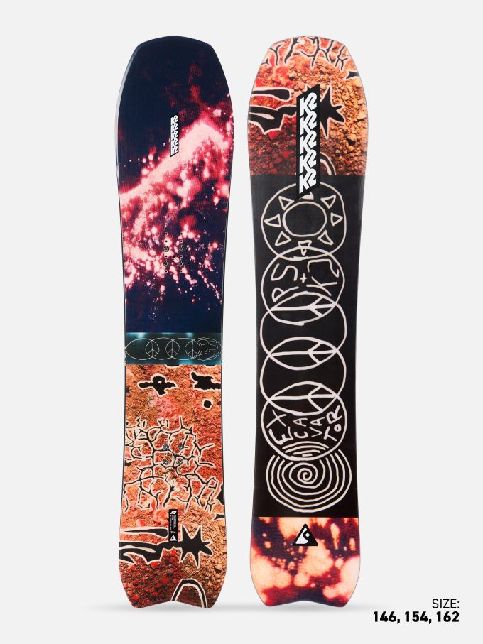 K2 Excavator - Peter Sutherland Unisex Snowboard 2025