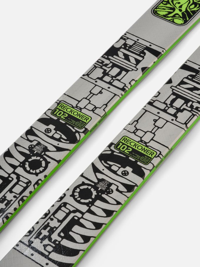 K2 X Brain Dead Reckoner 102 Skis 2025