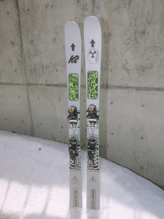 K2 X Brain Dead Reckoner 102 Skis 2025