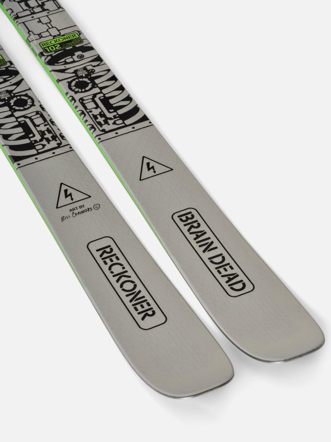 K2 X Brain Dead Reckoner 102 Skis 2025