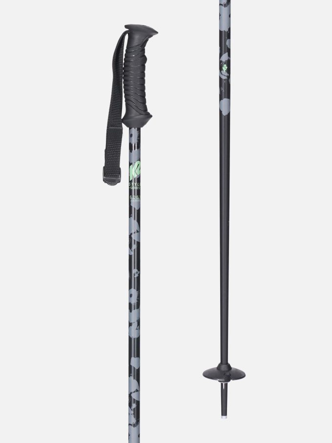 K2 Style Aluminum Ski Poles 2025