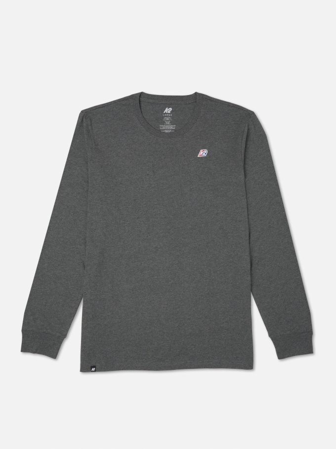 K2 Embroidered Long Sleeve T-Shirt 2025