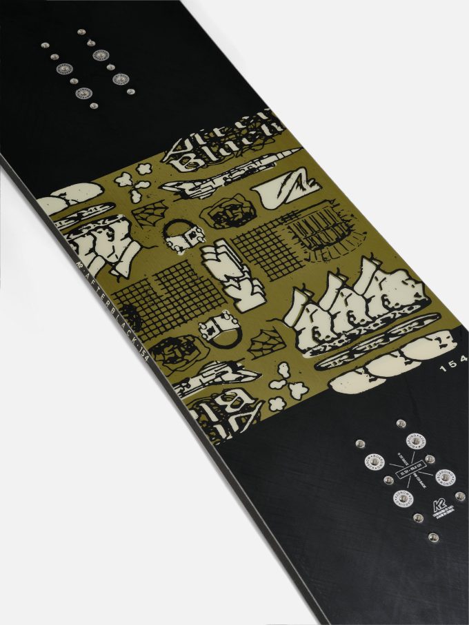 K2 Afterblack Men's Snowboard 2025